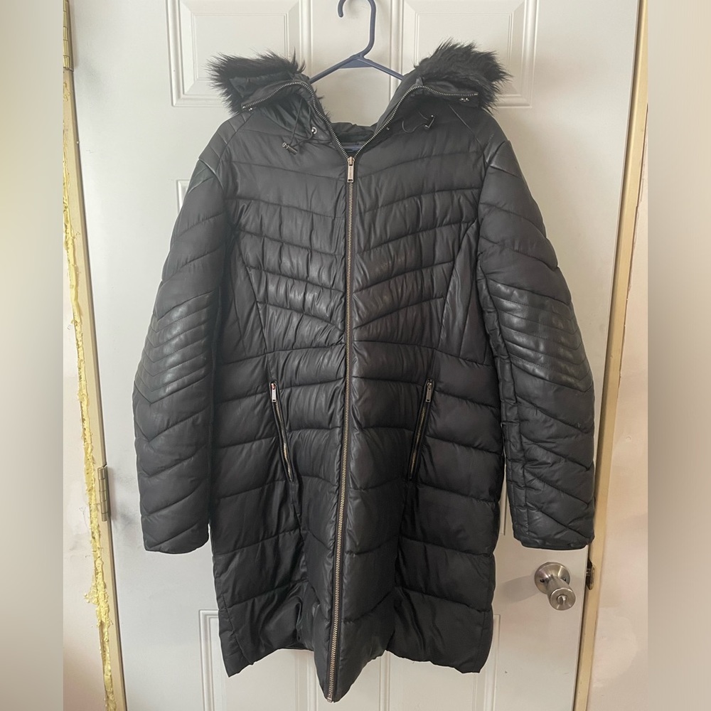 XL Black London Fog Puffer Jacket